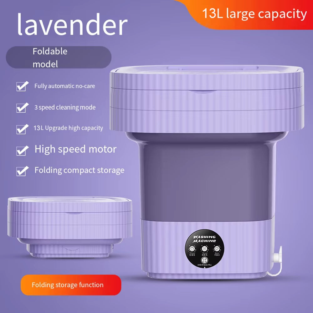 Portable Washing Machine with Spin Dryer