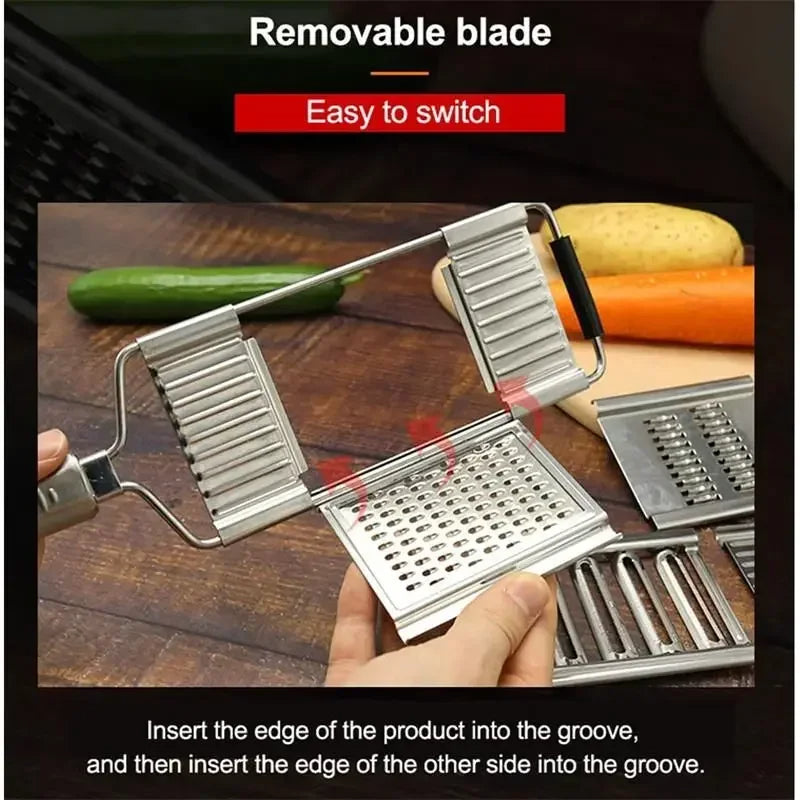 QuickSlice: 4-in-1 Vegetable Slicer & Shredder