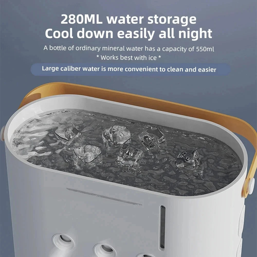 Cool & Refresh: Portable Tower Fan with Mist Humidifier