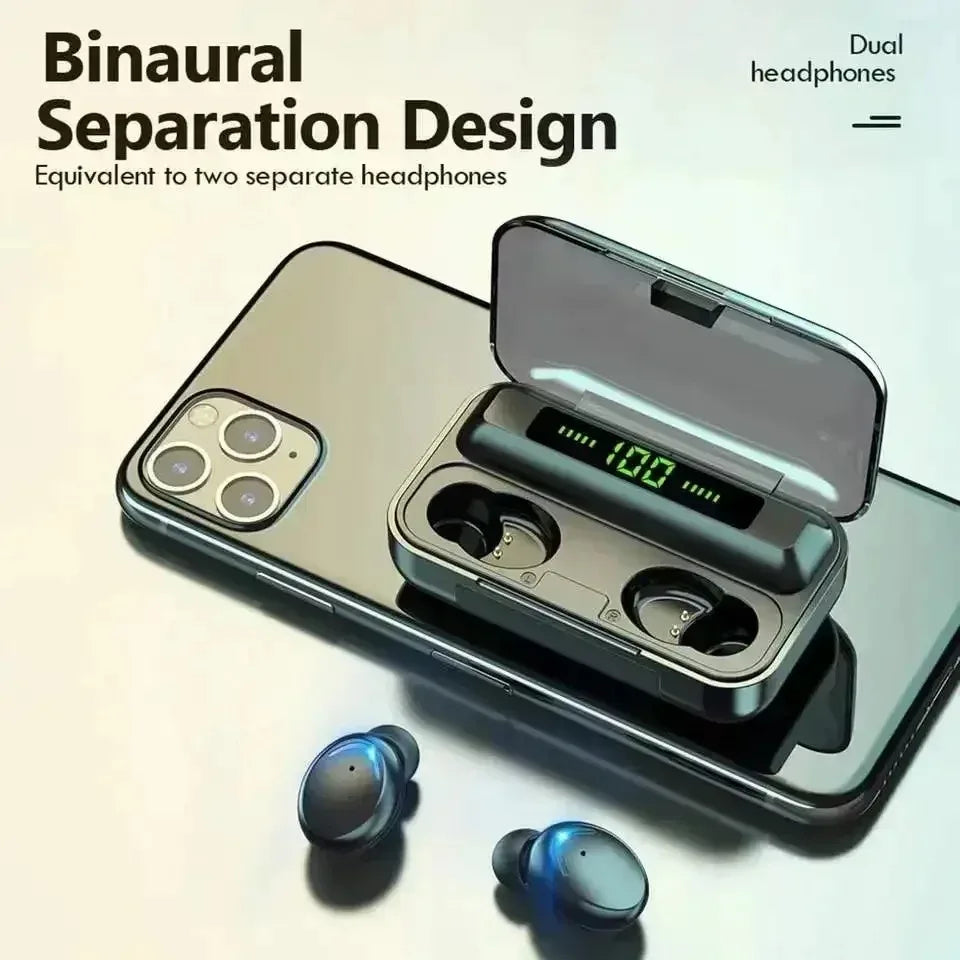 F9-5 Wireless Earbuds - Hifi Sound, Waterproof, Bluetooth