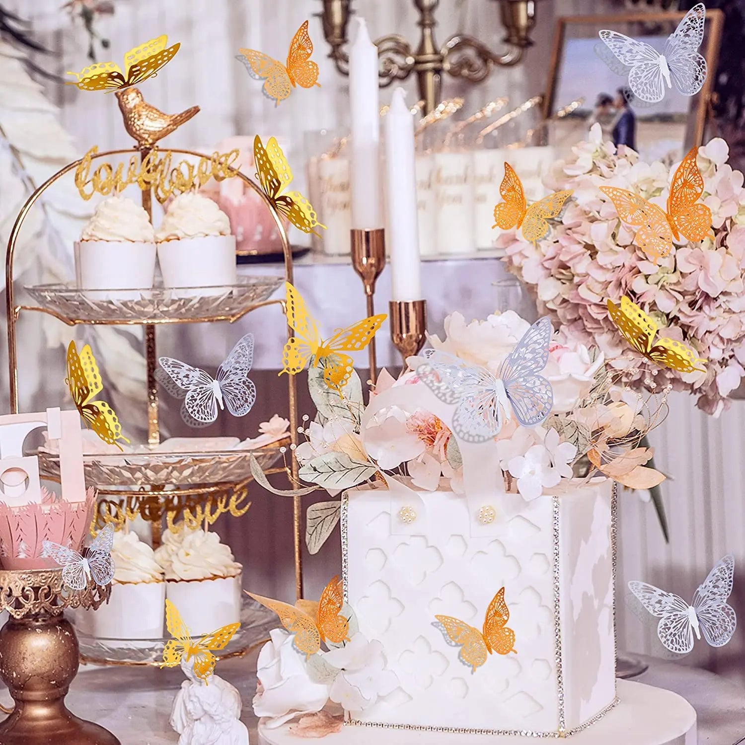 3D Butterfly Wall Stickers