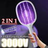 ZapIt: 2-in-1 Electric Mosquito Swatter & Killer