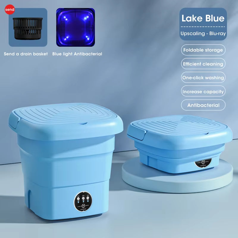 Portable Washing Machine with Spin Dryer
